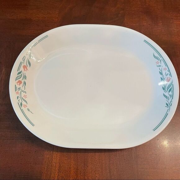 Corelle Corning Rosemarie Platter - Picture 1 of 6